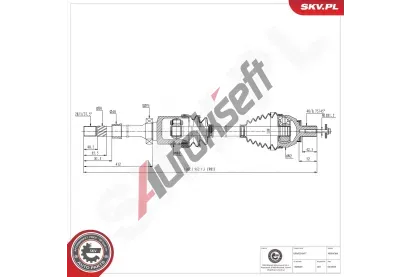 ESEN SKV Hnac hdel ESN 40SKV366, 40SKV366