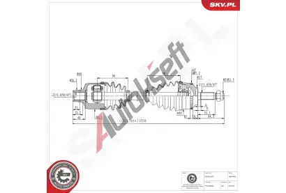 ESEN SKV Hnac hdel ESN 40SKV404, 40SKV404