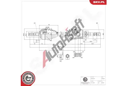 ESEN SKV Hnac� h��del ESN 40SKV407, 40SKV407