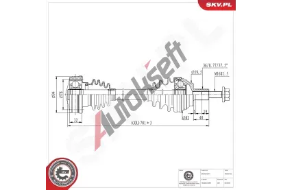 ESEN SKV Hnac hdel ESN 40SKV423, 40SKV423