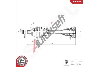 ESEN SKV Hnac hdel ESN 40SKV442, 40SKV442