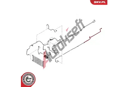ESEN SKV Vysokotlak / nzkotlak veden klimatizace ESN 54SKV663, 54SKV663