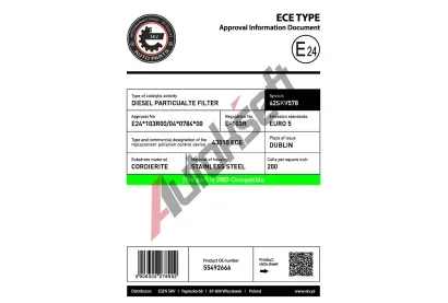 ESEN SKV Filtr pevn�ch ��stic ESN 62SKV578, 62SKV578