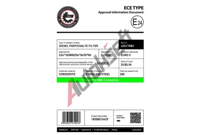 ESEN SKV Filtr pevn�ch ��stic ESN 62SKV583, 62SKV583