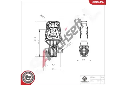 ESEN SKV Zaven motoru ESN 75SKV049, 75SKV049