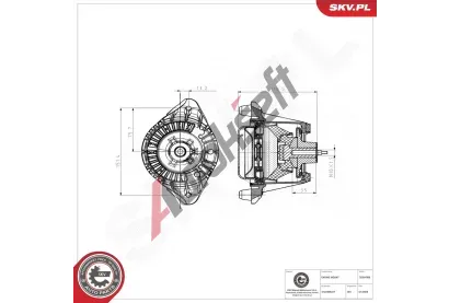 ESEN SKV Zaven motoru ESN 75SKV066, 75SKV066