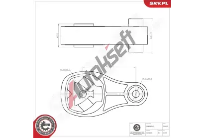 ESEN SKV Zav�en� motoru ESN 75SKV074, 75SKV074