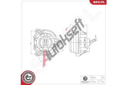 ESEN SKV Zav�en� motoru ESN 75SKV087, 75SKV087