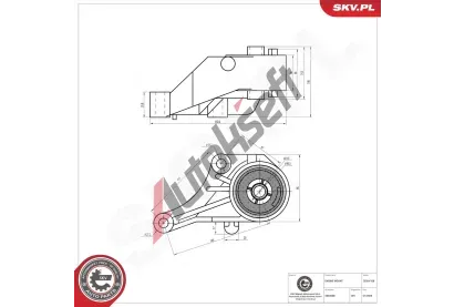 ESEN SKV Zav�en� motoru ESN 75SKV108, 75SKV108