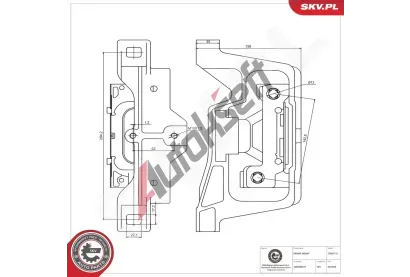 ESEN SKV Zaven motoru ESN 75SKV121, 75SKV121