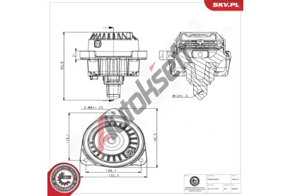 ESEN SKV Zav�en� motoru ESN 75SKV131, 75SKV131