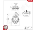 Zav�en� motoru&nbsp;ESEN SKV&nbsp;&dash;&nbsp;ESN 75SKV154