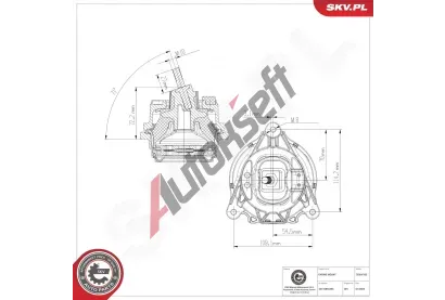 ESEN SKV Zav�en� motoru ESN 75SKV163, 75SKV163