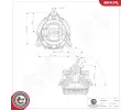 Zav�en� motoru&nbsp;ESEN SKV&nbsp;&dash;&nbsp;ESN 75SKV164