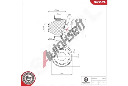 ESEN SKV Zav�en� motoru ESN 75SKV173, 75SKV173