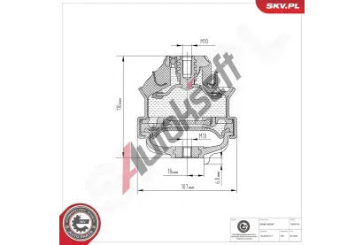 ESEN SKV Zav�en� motoru ESN 75SKV214, 75SKV214