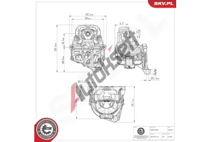 ESEN SKV Zav�en� motoru ESN 75SKV217, 75SKV217