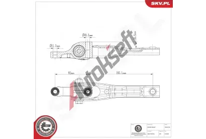 ESEN SKV Zav�en� motoru ESN 75SKV218, 75SKV218