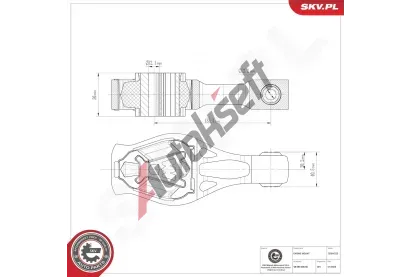 ESEN SKV Zav�en� motoru ESN 75SKV223, 75SKV223