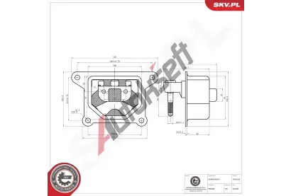 ESEN SKV Zav�en� motoru ESN 75SKV235, 75SKV235