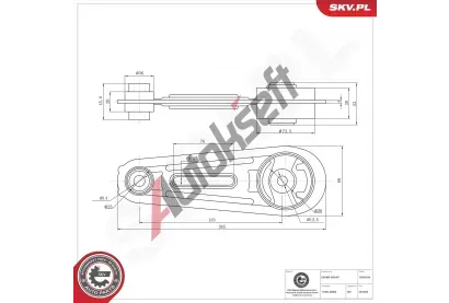 ESEN SKV Zav�en� motoru ESN 75SKV236, 75SKV236