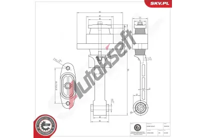 ESEN SKV Zavěšení motoru ESN 75SKV244, 75SKV244 ESEN SKV Zavěšení motoru ESN 75SKV244, 75SKV244