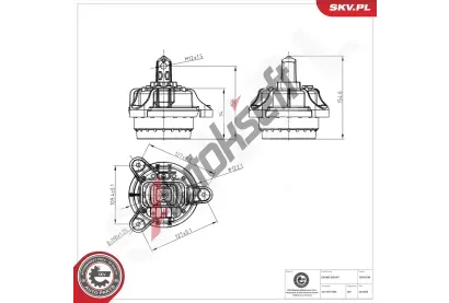 ESEN SKV Zav�en� motoru ESN 75SKV249, 75SKV249