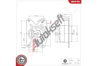 ESEN SKV Zav�en� motoru ESN 75SKV260, 75SKV260