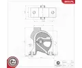 ESEN SKV Zav�en� motoru ESN 75SKV263, 75SKV263