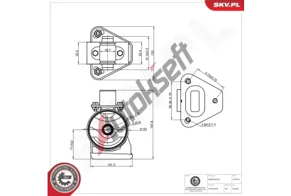 ESEN SKV Zaven motoru ESN 75SKV271, 75SKV271