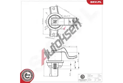 ESEN SKV Zav�en� motoru ESN 75SKV276, 75SKV276