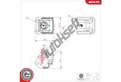 ESEN SKV Zaven motoru ESN 75SKV283, 75SKV283