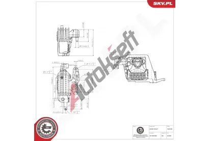 ESEN SKV Zav�en� motoru ESN 75SKV299, 75SKV299