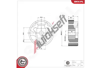 ESEN SKV Zaven motoru ESN 75SKV307, 75SKV307