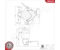 Zav�en� motoru&nbsp;ESEN SKV&nbsp;&dash;&nbsp;ESN 75SKV331
