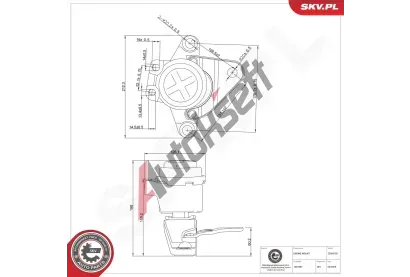 ESEN SKV Zav�en� motoru ESN 75SKV331, 75SKV331