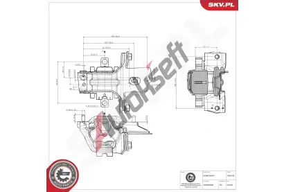 ESEN SKV Zaven motoru ESN 75SKV338, 75SKV338