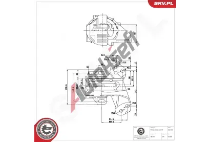 ESEN SKV Ulo�en� automatick� p�evodovky ESN 75SKV812, 75SKV812