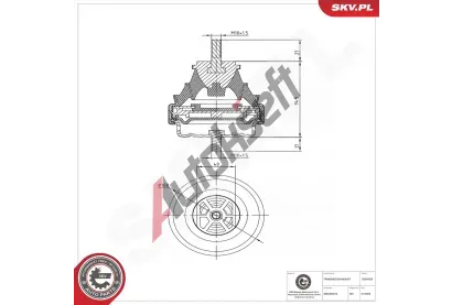 ESEN SKV Ulo�en� ru�n� p�evodovky ESN 75SKV820, 75SKV820