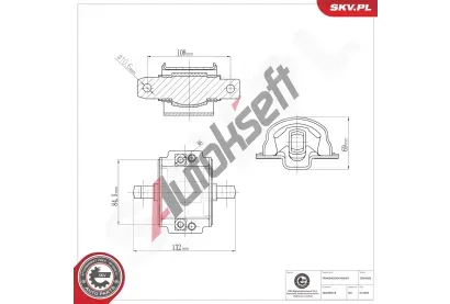 ESEN SKV Ulo�en� automatick� p�evodovky ESN 75SKV825, 75SKV825
