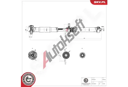 ESEN SKV Hnac� h��del ESN 76SKV070, 76SKV070
