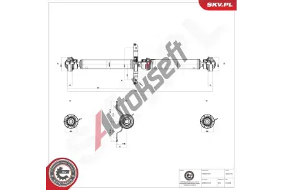 ESEN SKV Hnac hdel ESN 76SKV140, 76SKV140