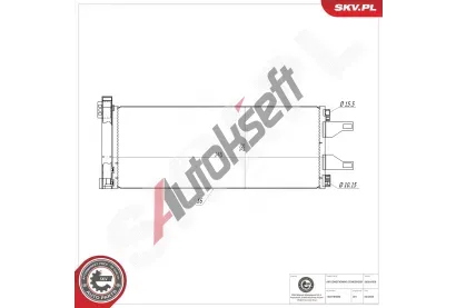 ESEN SKV Kondenz�tor klimatizace ESN 86SKV008, 86SKV008