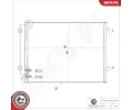 Kondenz�tor klimatizace&nbsp;ESEN SKV&nbsp;&dash;&nbsp;ESN 86SKV013