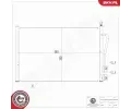 ESEN SKV Kondenz�tor klimatizace ESN 86SKV035, 86SKV035