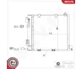 Kondenz�tor klimatizace&nbsp;ESEN SKV&nbsp;&dash;&nbsp;ESN 86SKV073