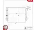 ESEN SKV Kondenz�tor klimatizace ESN 86SKV091, 86SKV091
