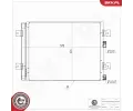 ESEN SKV Kondenz�tor klimatizace ESN 86SKV097, 86SKV097