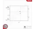 ESEN SKV Kondenz�tor klimatizace ESN 86SKV103, 86SKV103