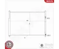 ESEN SKV Kondenz�tor klimatizace ESN 86SKV109, 86SKV109